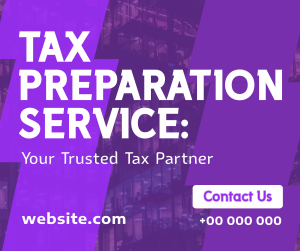 Your Trusted Tax Partner Facebook post Image Preview