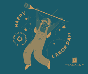 Labor Day Jump Facebook Post Image Preview