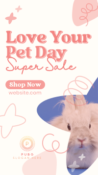 Dainty Pet Day Sale Instagram Story Design