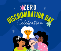 Zero Discrimination for Women Facebook post Image Preview