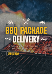 Barbecue Package Delivery Poster Preview