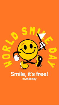 Smile Walk Facebook story Image Preview