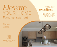 Renovation Elevate Your Space Facebook post Image Preview