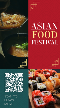 Asian Food Fest Instagram Reel Image Preview