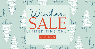 Winter Pines Sale Facebook ad Image Preview