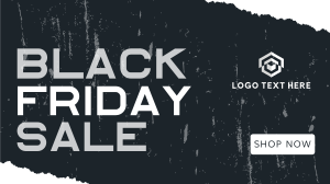 Black Friday Paper Cut Animation Image Preview