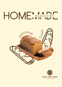 Homemade Bakeshop Poster Preview