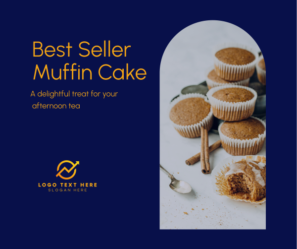 Best Seller Muffin Facebook Post Design Image Preview