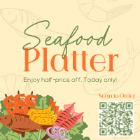 Seafood Platter Sale Instagram post Image Preview