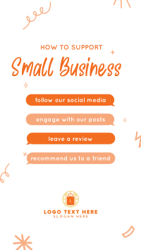 Support Small Business Instagram reel Image Preview