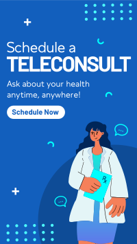 Online Medical Consultation Instagram reel Image Preview