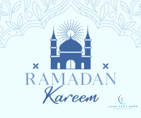 Blessed Ramadan Facebook Post Design