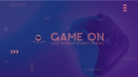 Live Gaming YouTube Banner Image Preview