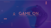 Live Gaming YouTube Banner Image Preview