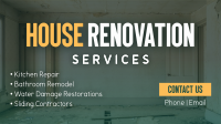House Renovation Facebook Event Cover Design