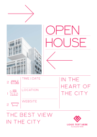 Modern Minimalist Condominium Poster Image Preview