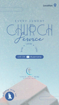 Worship with us Instagram Story Preview