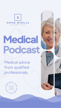 Medical Podcast Facebook Story Image Preview