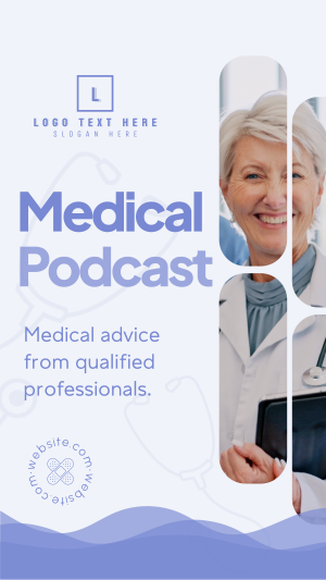 Medical Podcast Facebook story Image Preview