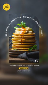 Waffle House Facebook Story Design