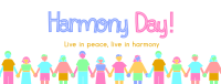 Peaceful Harmony Week Facebook Cover Design