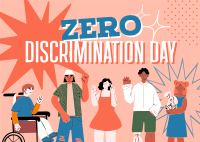 Zero Discrimination Advocacy Postcard Image Preview