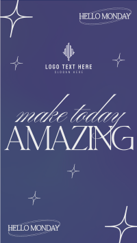 Make Today Amazing Facebook story Image Preview
