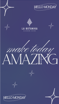 Make Today Amazing Facebook Story Design