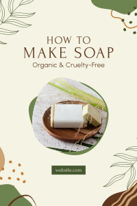 Organic Soap Pinterest Pin Image Preview