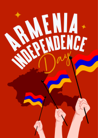 Celebrate Armenia Independence Poster Image Preview