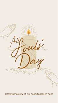 All Souls' Day Facebook Story Design