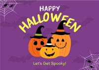 Quirky Halloween Postcard Image Preview