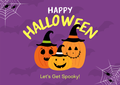 Quirky Halloween Postcard Image Preview