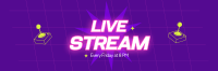 Live Stream  Twitter header (cover) Image Preview