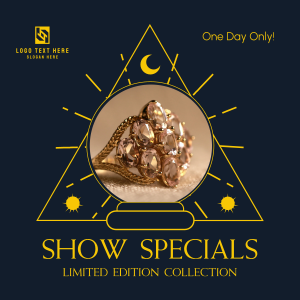 Show Specials Instagram post Image Preview