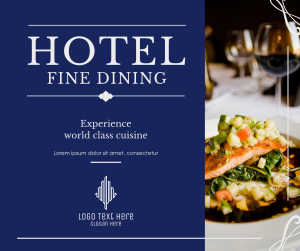 Hotel Fine Dining Facebook post