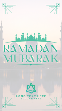 Mosque Silhouette Ramadan Instagram Story Design