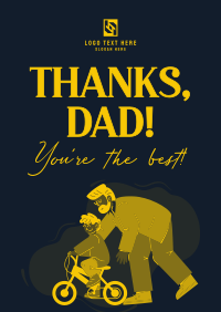Thank You Best Dad Ever Poster Image Preview