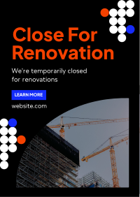 Temporary Home Renovation Poster Image Preview