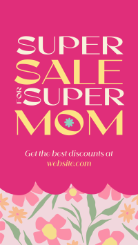 Mother's Day Sale Promo TikTok video Image Preview