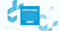Cryptocurrency Breaking News Facebook Ad Design