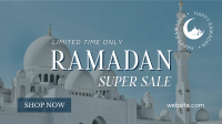 Ramadan Shopping Sale Facebook Event Cover Design