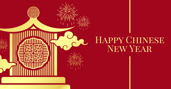 Oriental New Year Facebook Ad Design Image Preview