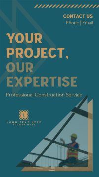 Construction Experts Instagram story Image Preview