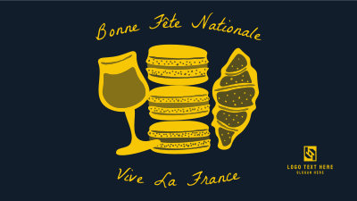 French Food Illustration Facebook event cover Image Preview