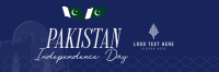 Celebrate Pakistan Independence Twitter Header Design