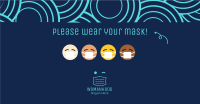Mask Emoji Facebook ad Image Preview