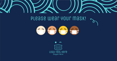 Mask Emoji Facebook ad Image Preview