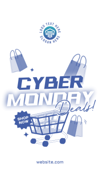 Cyber Monday Deals TikTok Video Design