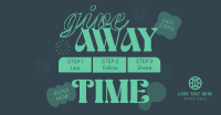 Simple Giveaway Steps Facebook Ad Preview